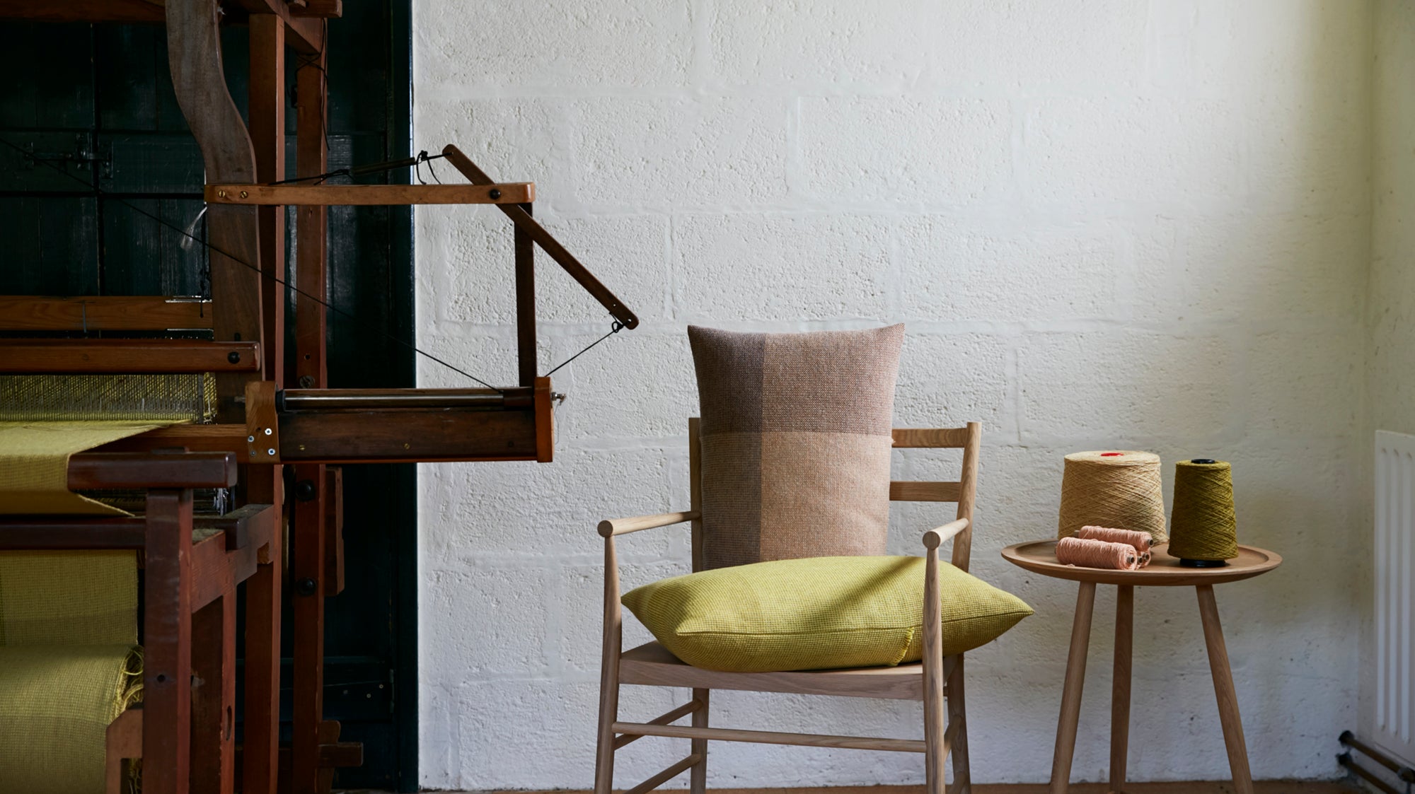 Mourne Textiles collaborate with PINCH for London Craft Week 19