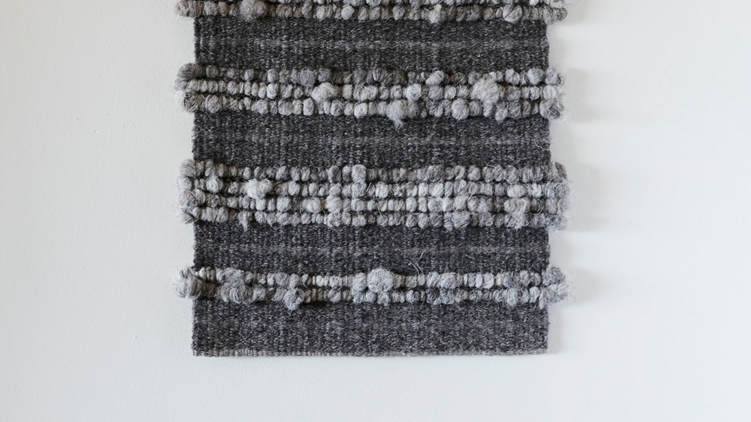 Raw Fleece Wall Hangings and Rugs launch at Decorex International 2018