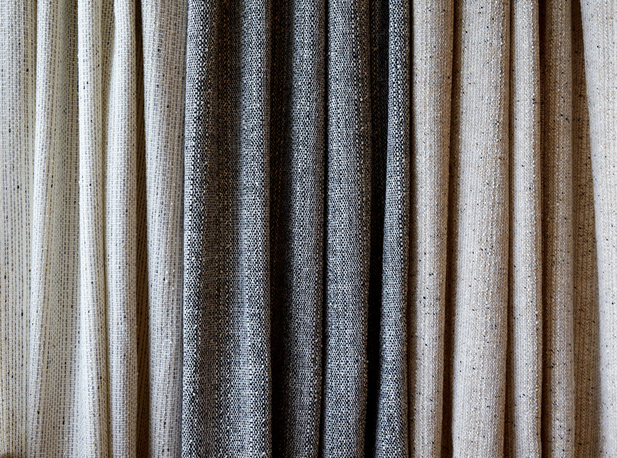 Tweed Curtain Fabric