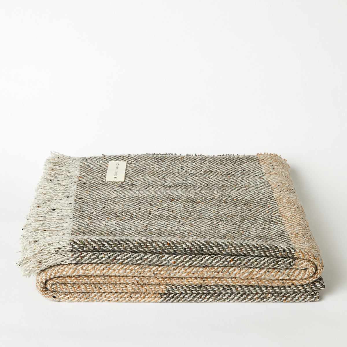 Lightweight Herringbone Throw - Sample 14 – Mourne Textiles